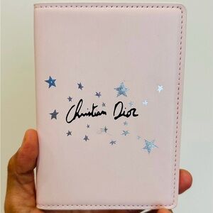 GWP Christian Dior Pink Star Passport Holder